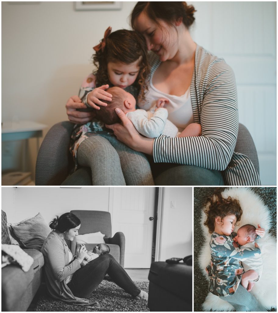 Vancouver Newborn Photographer, Kelly, and her two babies