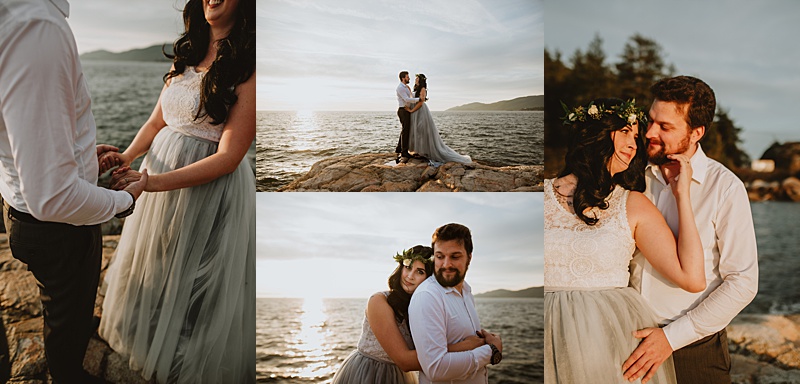 Lighthouse Park elopement in Vancouver, BC
