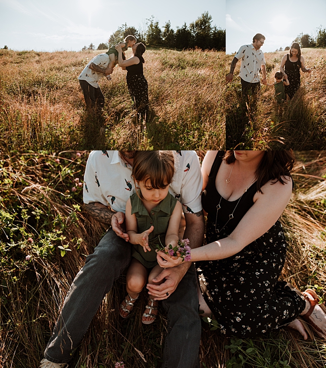 Langley maternity photography session at Aldergrove Regional Park.