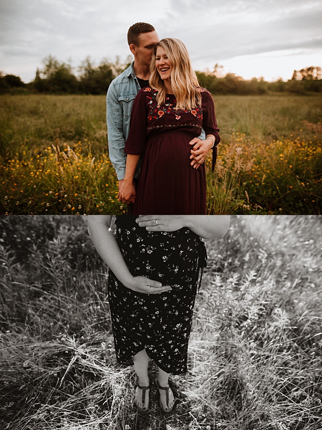 Steveston Village Maternity is a great place to find stylish maternity outfits for your maternity session!
