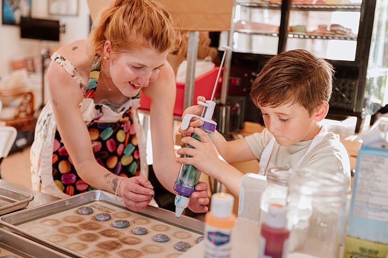 Lifestyle commercial photo showing product in real-world use