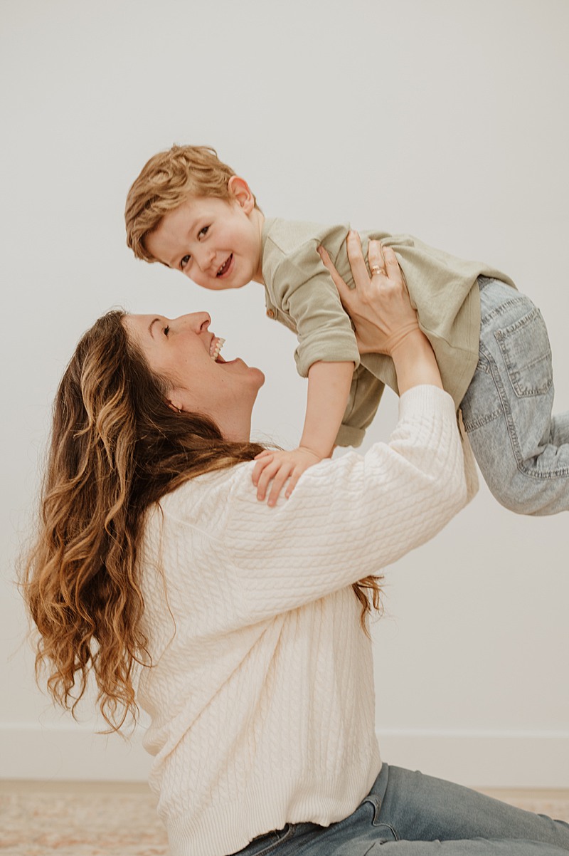 Vancouver family photography with guided posing
