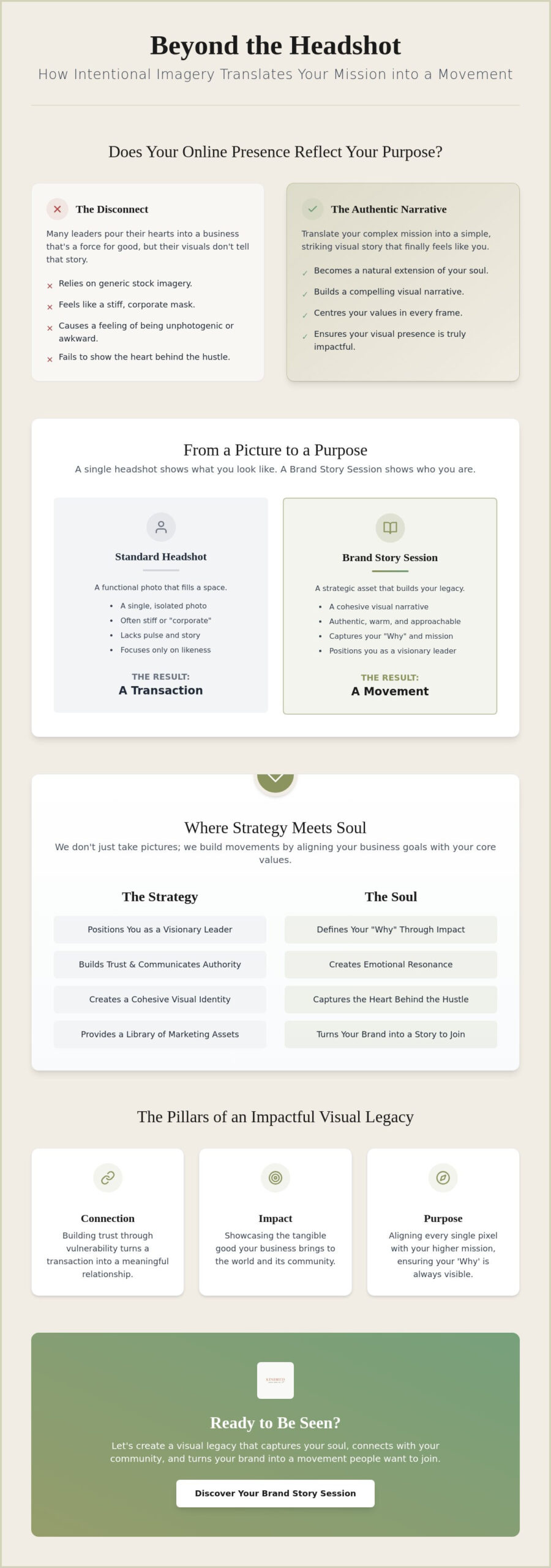 Mount Pleasant Brand Photographer: Visual Storytelling for Purpose-Driven Leaders